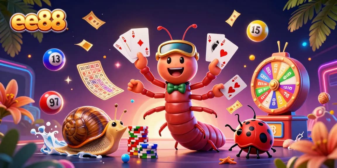 Engage with the thrilling world of ee88 online gambling, highlighted by vibrant casino elements.