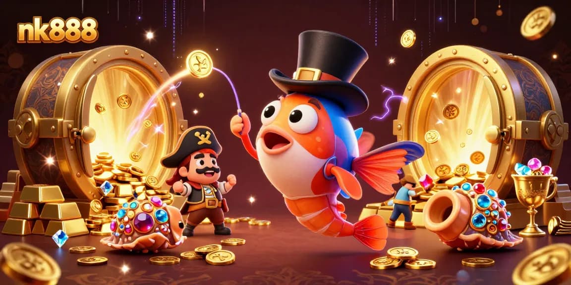 Engage with nk888 and win big by enjoying vibrant deep-sea gambling adventures featuring treasure-filled characters.