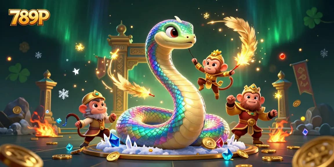 Experience thrilling entertainment at 789P casino with vibrant characters and rich game elements.