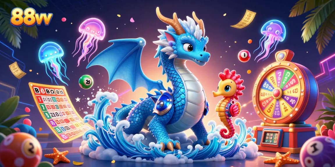Engage with the vibrant world of 88vv where animated characters bring the thrill of the lottery alive.