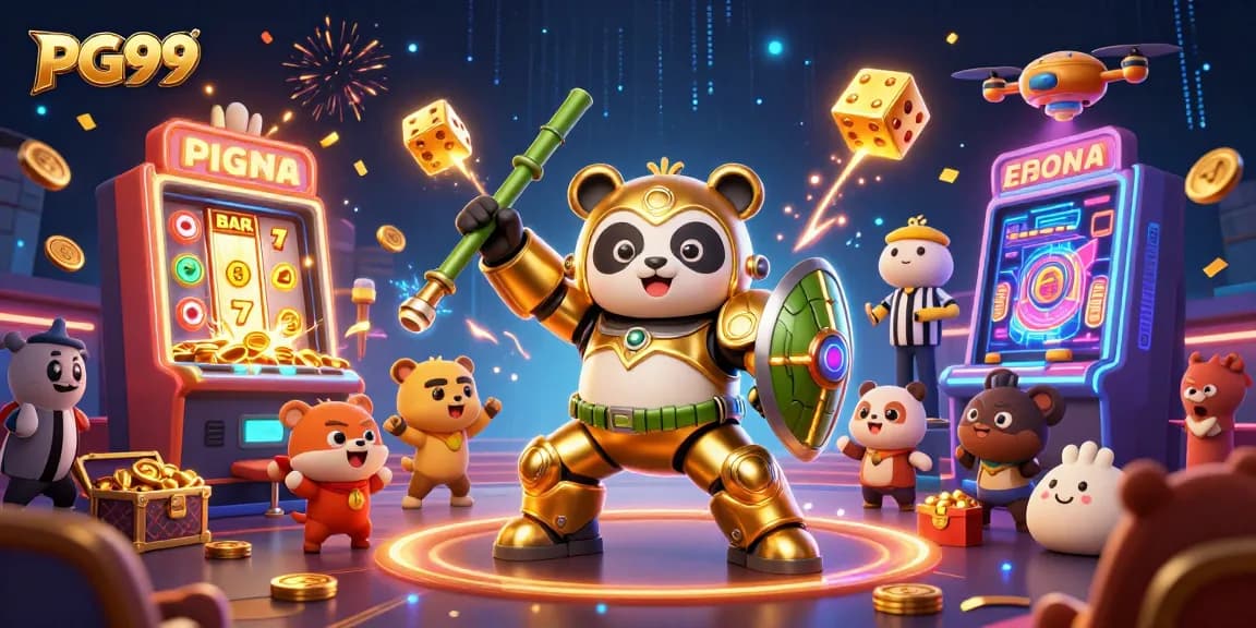 Experience thrilling gameplay at PG99 with dynamic 3D casino scenes and jackpot excitement.
