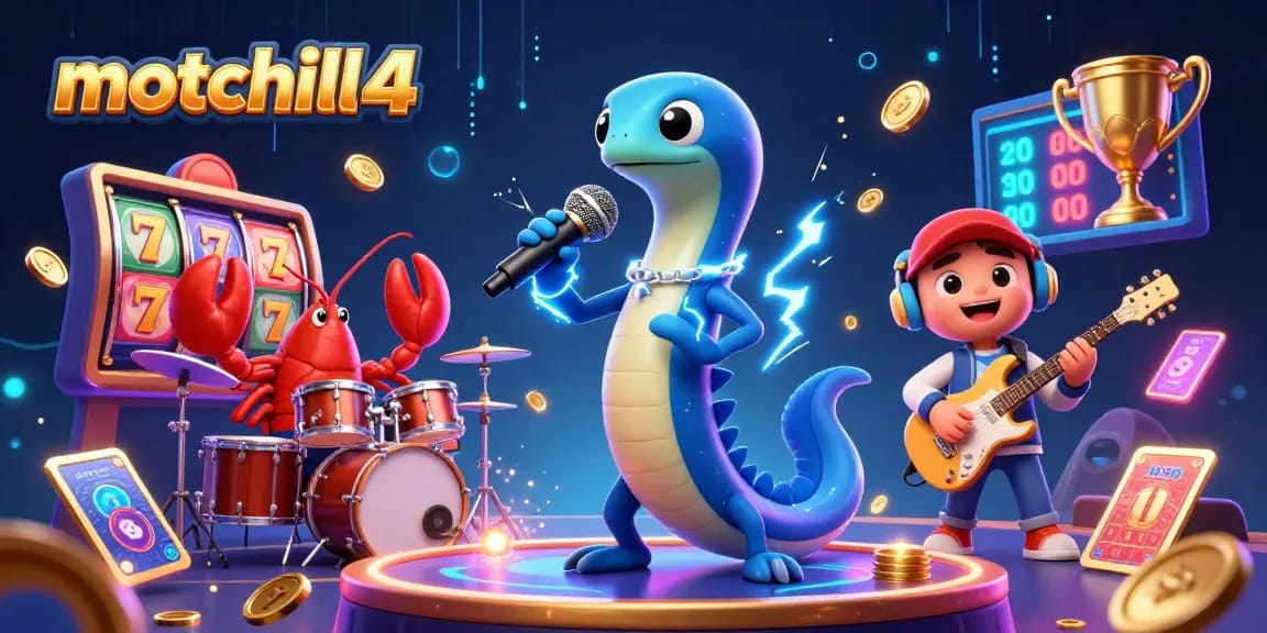 Experience exhilarating wins with motchill4's thrilling casino adventure featuring vibrant characters.