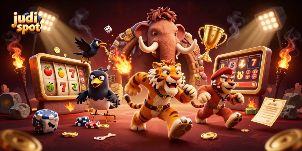 Engage in thrilling judi slot action with exciting fruit symbols and dynamic gameplay.