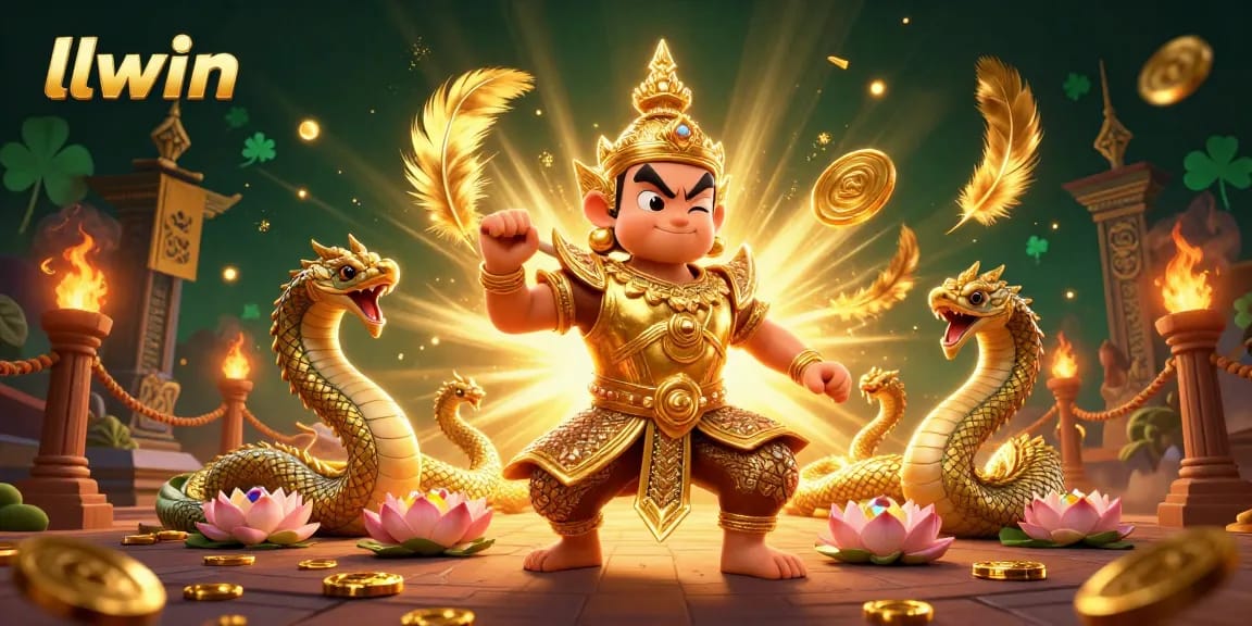 Engage in LLWIN's vibrant 3D casino adventure featuring enchanting characters and dynamic betting elements.