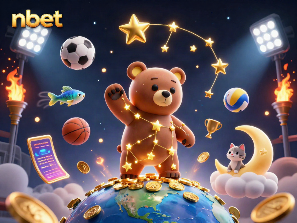 Experience winning strategies with nbet in an exciting, immersive casino scene filled with dynamic sports elements.
