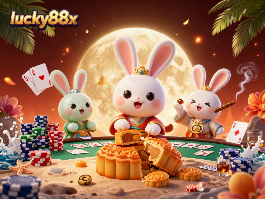 Experience thrilling gameplay at lucky88x with vibrant poker chips and casino elements.