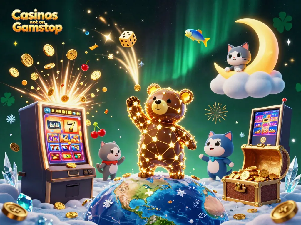 Experience the thrill of Casinos not on Gamstop with vibrant characters and dynamic game elements.